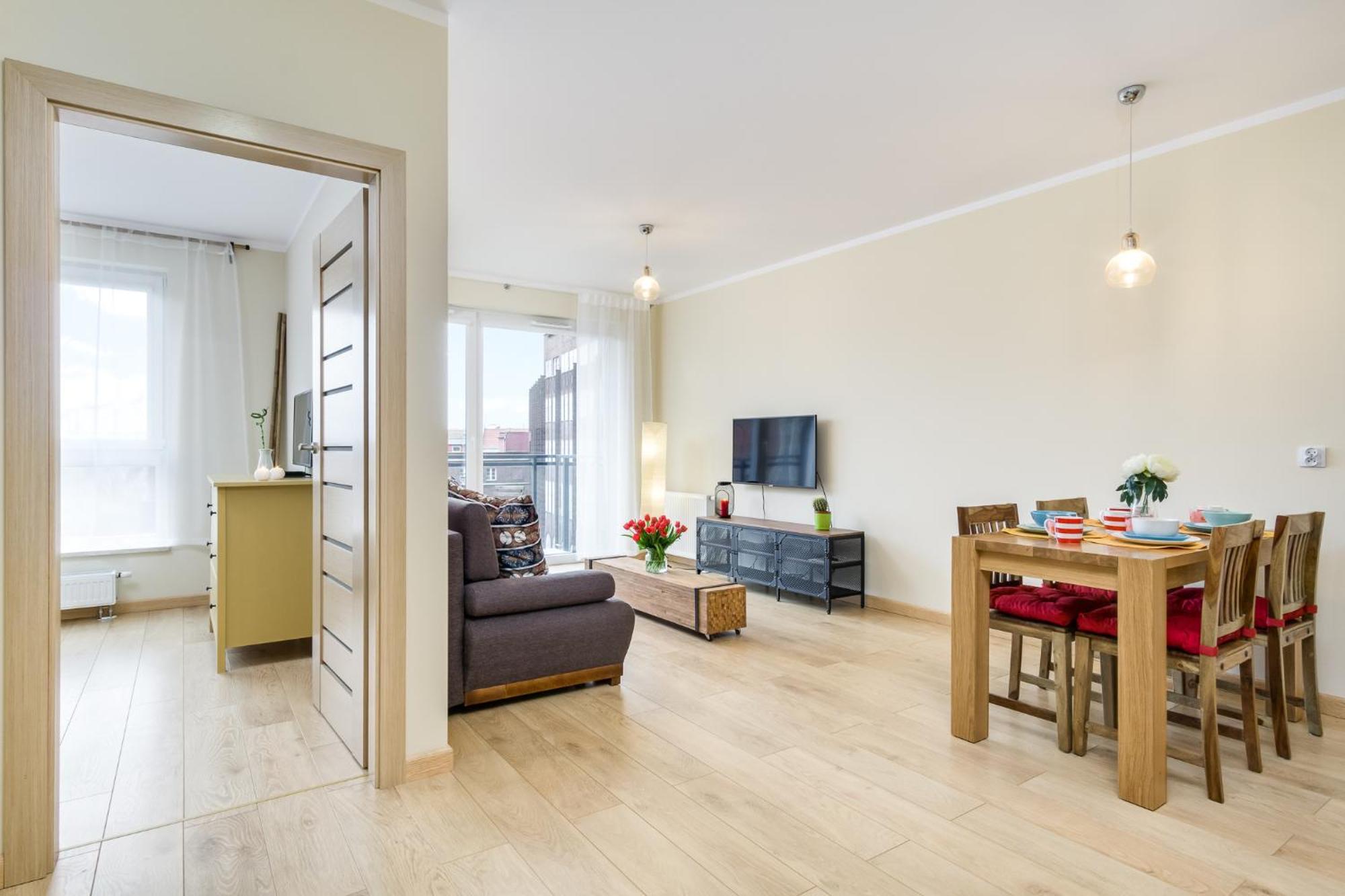 Elite Apartments Cityview Center Гданьск Экстерьер фото